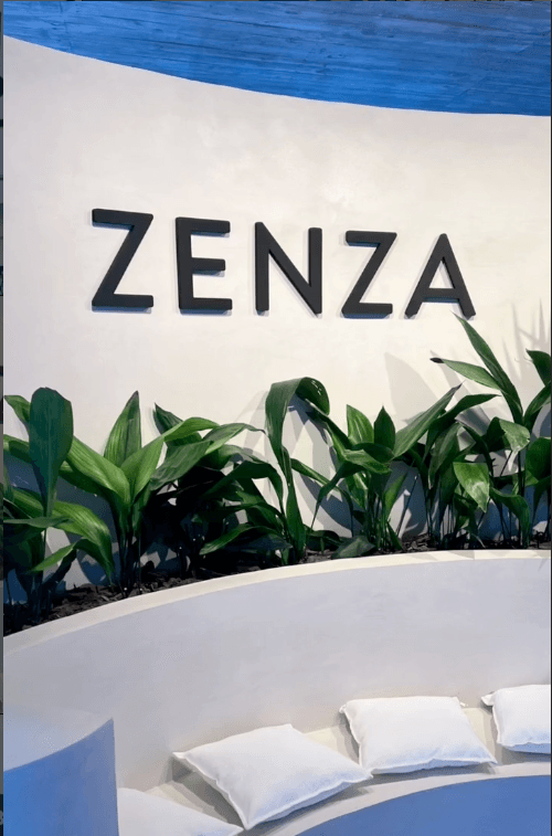 Letras corpóreas para Zenza